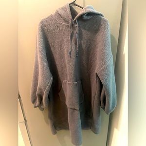 Ultra Soft Oversized Hoodie Jacket- Size Medium